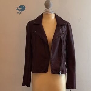 BlankNYC faux leather jacket with lining